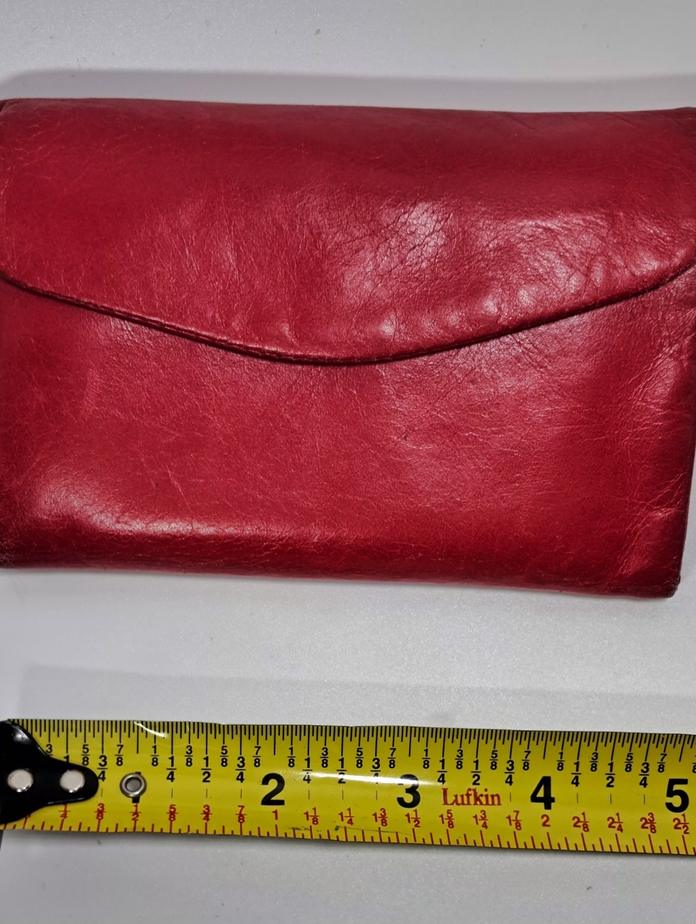 HOBO Red Leather Flap Wallet - Picture 8 of 8